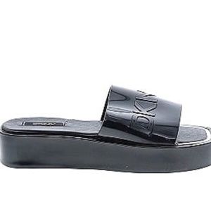 DKNYC SLIDES BLACK